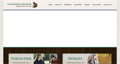 Desktop Screenshot of challengedchampions.com